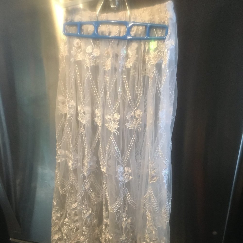 Eldee Sheer Lace Skirt - 94 $30 or $25 w/offer